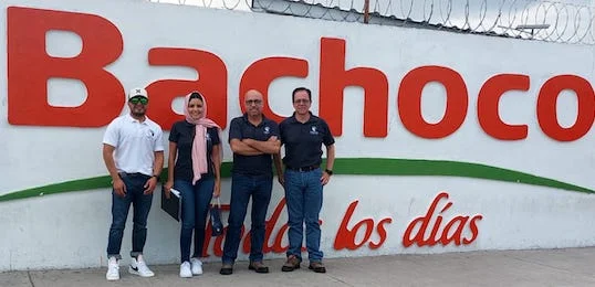 Equipo auditor Meha halal a la empresa bachoco Mexico
